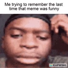 Wezzy Meme Me Trying To Remember GIF