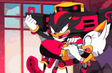 Sonic And Shadow Sonic Vs Shadow GIF - Sonic And Shadow Sonic Vs Shadow GIFs