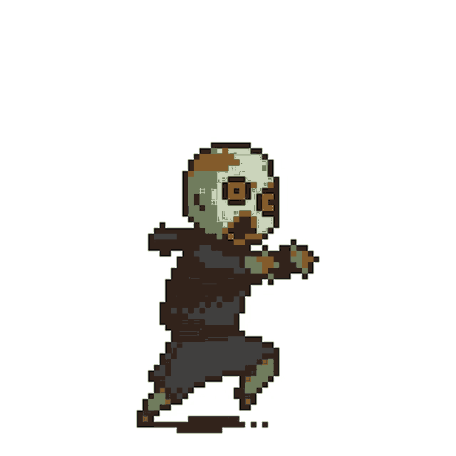 zombi corriendo gif