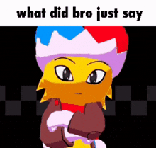 What Did Bro Just Say Spark The Electric Jester GIF - What Did Bro Just Say Spark The Electric Jester Spark GIFs