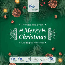 Spectrum Group Merry Christmas GIF - Spectrum Group Merry Christmas Happy New Year GIFs