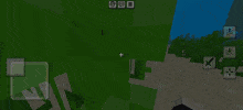 a screenshot of a minecraft game shows a skeleton