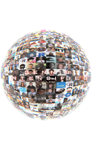 Intensifies Dennis Sticker - Intensifies Dennis Stickers