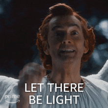 Let There Be Light Crowley GIF - Let There Be Light Crowley David Tennant GIFs