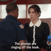 Station19 Carina Deluca GIF - Station19 Carina Deluca The Phones Are Ringing Off The Hook GIFs