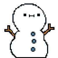 Melting Snowman Sticker - Melting Snowman Billy Stickers