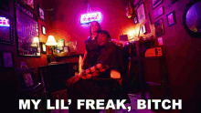 My Lil Freak Bitch Fredo Bang GIF - My Lil Freak Bitch Fredo Bang Freak Song GIFs