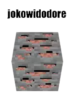 a picture of a block that says jokovidodore on it