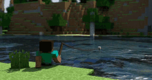 Minecraft Fishing GIF - Minecraft Fishing GIFs
