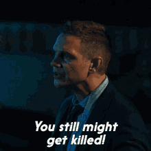 You Still Might Get Killed Kyle Mclusky GIF - You Still Might Get Killed Kyle Mclusky Taylor Handley GIFs