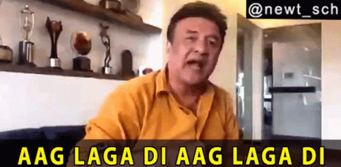 Aag Laga Di Anu Malik GIF - Aag Laga Di Anu Malik - Discover & Share GIFs