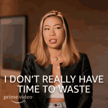 I Dont Really Have Time To Waste Kasey GIF - I Dont Really Have Time To Waste Kasey The One That Got Away GIFs