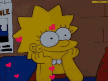 Crush Love GIF - Crush Love Lisa Simpson GIFs