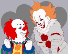pennywise it2017 it1990 clown laugh