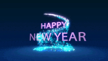 Happy New Year Happy Holidays GIF - Happy New Year Happy Holidays Sparkles GIFs