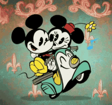 Disney Minnie And Mickey GIF