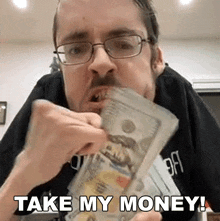Take My Money Ricky Berwick GIF - Take My Money Ricky Berwick Therickyberwick GIFs