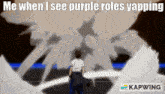 Purple Roles Yapping GIF - Purple Roles Yapping GIFs
