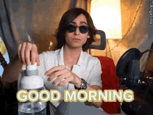 Good Morning Aidan Aidan Good Morning GIF - Good Morning Aidan Aidan Good Morning Aidan Gallagher GIFs