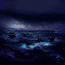 Dark Seas Virtualdream GIF - Dark Seas Virtualdream Art GIFs