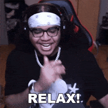 Relax Relax Miniklin GIF - Relax Relax Miniklin Chill Out GIFs