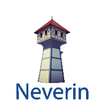 Neverin Gemeinde Sticker - Neverin Gemeinde Wasserturm Stickers