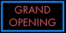 Grand Opening Neon Lights GIF - Grand Opening Neon Lights Signage GIFs