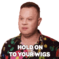 Hold On To Your Wigs Nina West Sticker