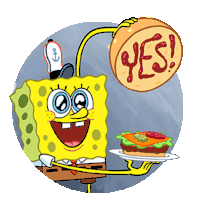 Spongebob Yes Sticker