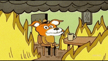 This Is Fine This Is Fine Dog GIF