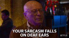 Your Sarcasm Falls On Deaf Ears Im Not Listening GIF