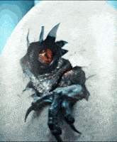 a picture of a dragon coming out of an egg with the name kxtanii on the bottom