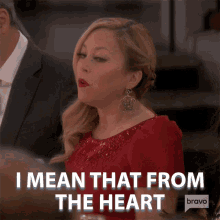 I Mean That From The Heart Real Housewives Of Beverly Hills GIF - I Mean That From The Heart Real Housewives Of Beverly Hills I Said That From My Heart GIFs