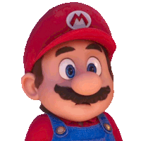 Confused Mario Sticker - Confused Mario Chris Pratt Stickers