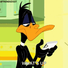 Daffy Duck Texting GIF - Daffy Duck Texting Looney Tunes GIFs