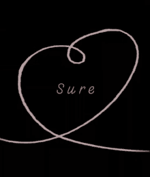Sure Love GIF - Sure Love Heart GIFs