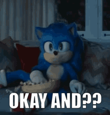 Ok And Okay And GIF - Ok And Okay And Sonic The Hedgehog GIFs