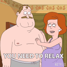 You Need To Relax Chief Crawford GIF - You Need To Relax Chief Crawford Paradise Pd GIFs