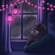 night rain