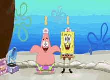 Amendobobo Bob Sponja Patrick GIF - Sponge Bob Amendobobo Patrick GIFs