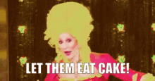let cake eat them
