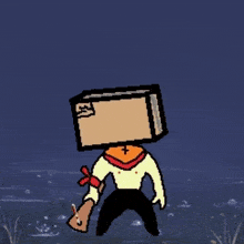 a pixel art drawing of a man with a beard
