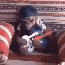 Monkey Monkey Guitar GIF - Monkey Monkey Guitar Monkey With Guitar GIFs