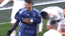 Hugging Each Other Major League Soccer GIF - Hugging Each Other Major League Soccer Embracing Each Other GIFs