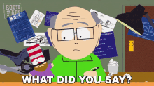 What Did You Say Herbert Garrison GIF - What Did You Say Herbert Garrison South Park GIFs