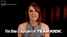 Wwe Im The Captain Of Team Kick GIF - Wwe Im The Captain Of Team Kick Dakota Kai GIFs