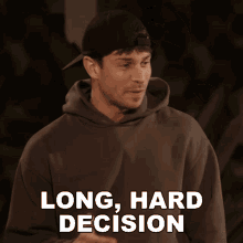 Long Hard Decision Joey Essex GIF - Long Hard Decision Joey Essex All Star Shore GIFs