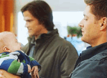 Do I Want To Hold It? No, I Can See It From Here Just Fine. GIF - Baby Supernatural Sam Winchester GIFs