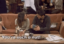 Youre So Funny Such A Nut GIF - Youre So Funny Such A Nut Joey GIFs