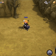 a screenshot of a video game shows a character named noter